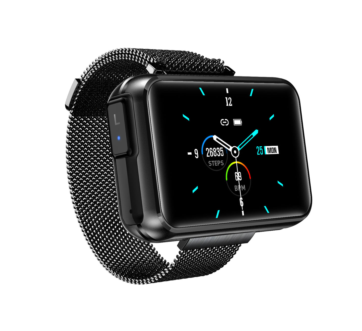 2 in 1 T91 Montre intelligente Casque Bluetooth sans fil