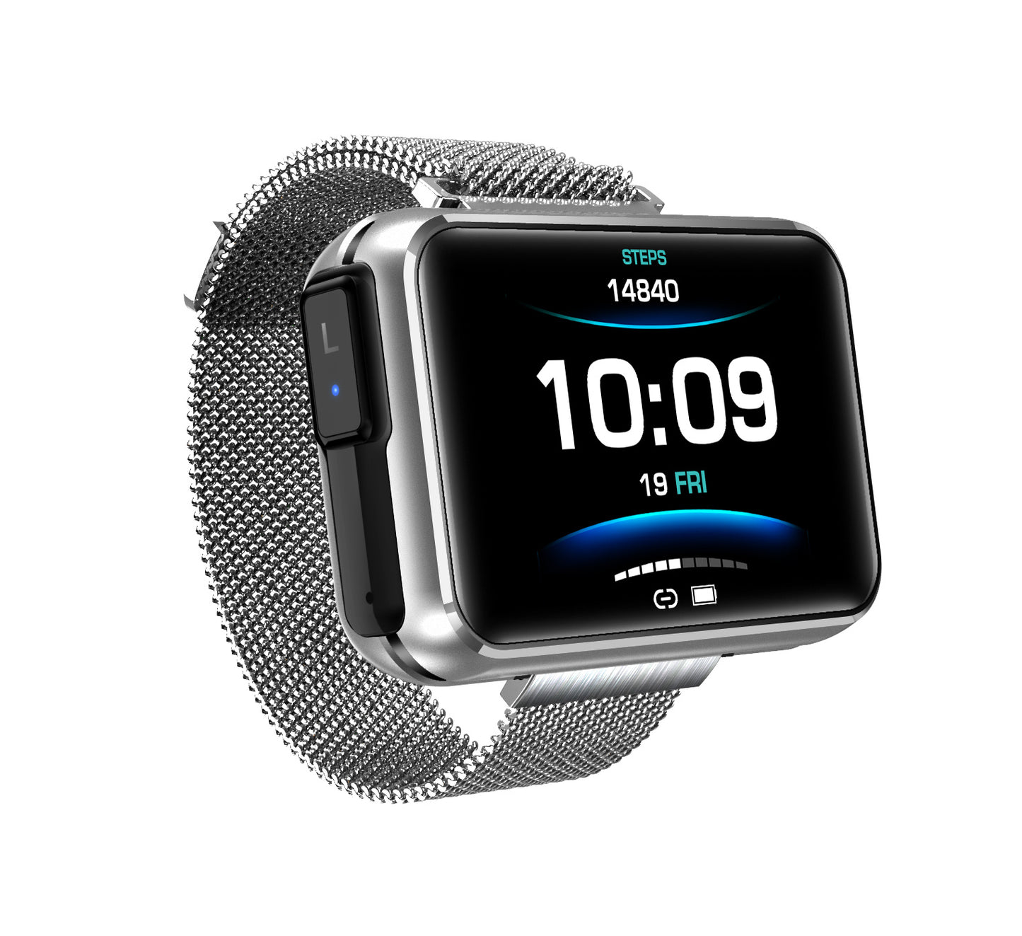 2 in 1 T91 Montre intelligente Casque Bluetooth sans fil