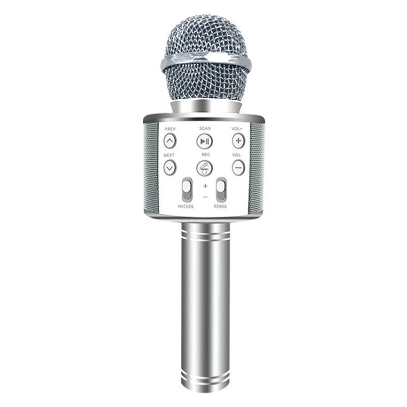 Microphone sans ireless portable bluetooth Mini Home pour jouer de la music Chanter Haut-parleur Lecteur