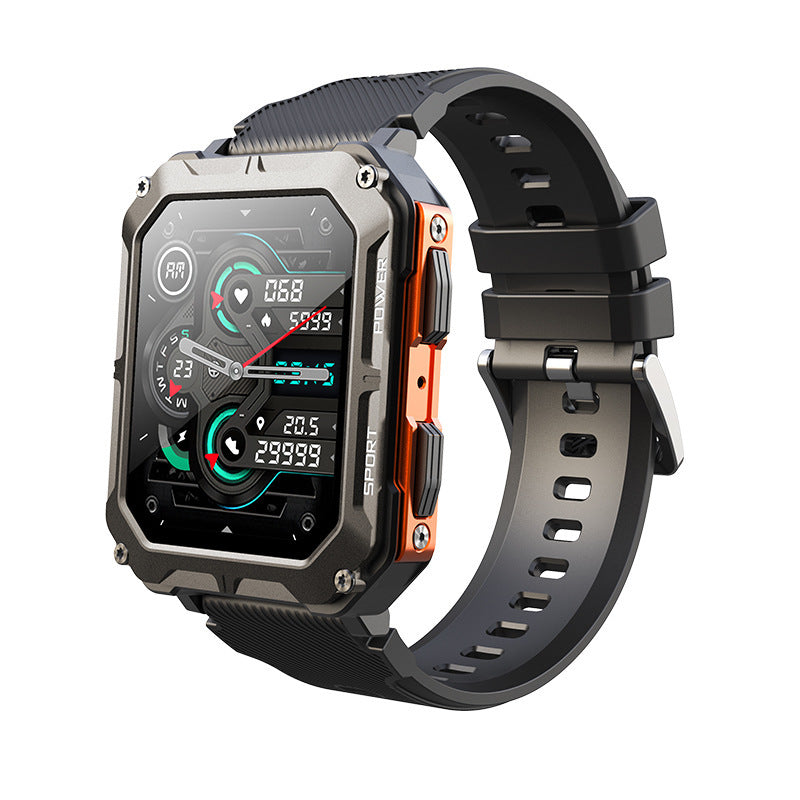 Bluetooth Talk Smart Watch Extérieur Trois Anti Sports Étanche Meter Step