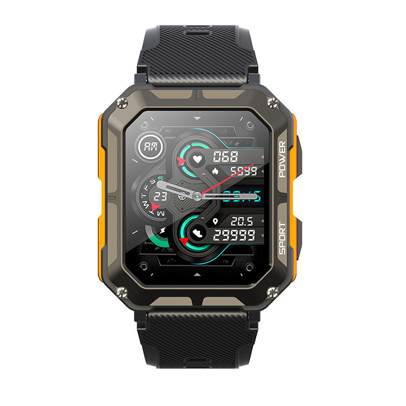 Bluetooth Talk Smart Watch Extérieur Trois Anti Sports Étanche Meter Step