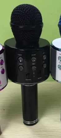 Microphone sans ireless portable bluetooth Mini Home pour jouer de la music Chanter Haut-parleur Lecteur