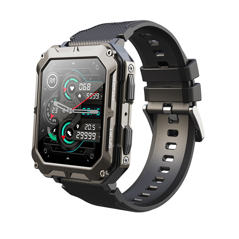 Bluetooth Talk Smart Watch Extérieur Trois Anti Sports Étanche Meter Step