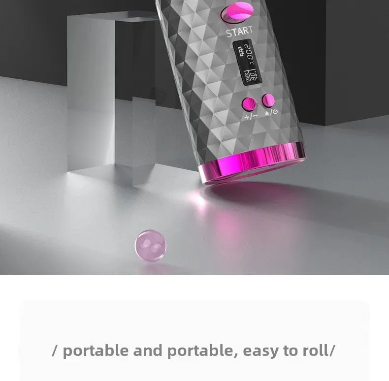 Bigoudi à chargement automatique Portable, outil de coiffure intelligent sans fil, accessoire de Salon pour filles paresseuses, convivial pour voyage