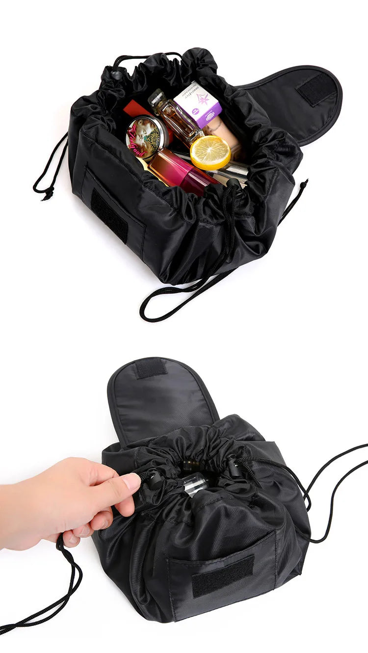 Trousse de maquillage de grande capacité pour femme, sac à main de voyage multifonction, sac de rangement cosmétique, rouge à lèvres, wstring de proximité