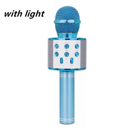 Microphone sans ireless portable bluetooth Mini Home pour jouer de la music Chanter Haut-parleur Lecteur