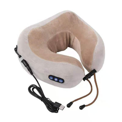 reiller de massage en forme de U Appareil de massage du cou Appareil de massage électrique du cou Masseur cervical d’épaule et de dos pour la relaxation du corps